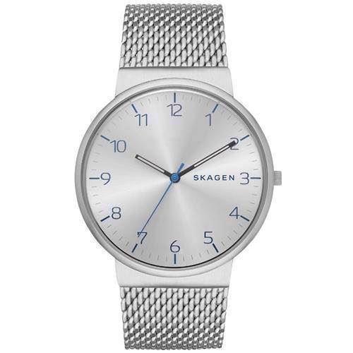 Image of Ancher rustfri stål Quartz Herre ur fra Skagen, SKW6163